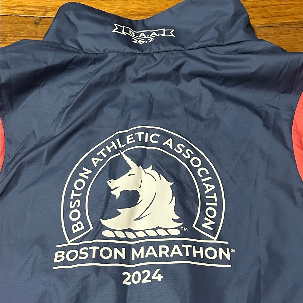 Adidas 2024 Boston Marathon Celebration Jacket, Large, NWT - Image 5