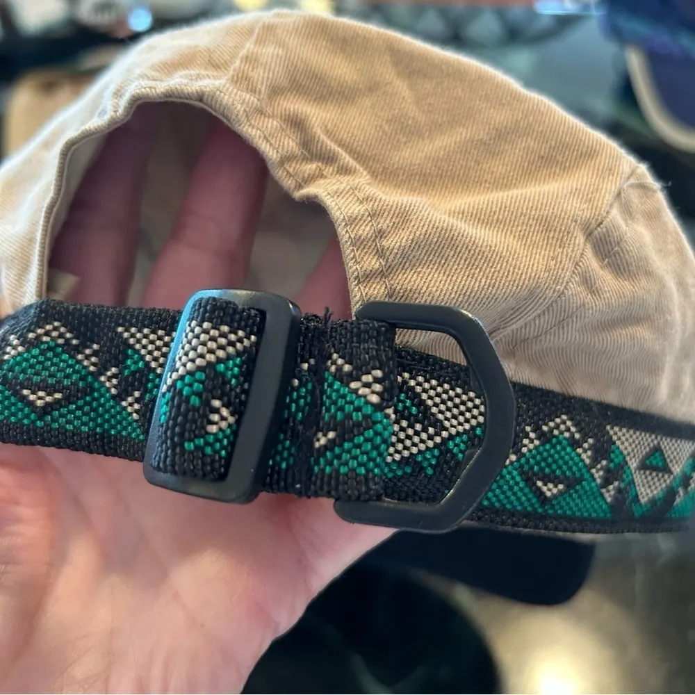 Vintage Fahrenheit Strapcap Cotton Hat Tan - Image 6