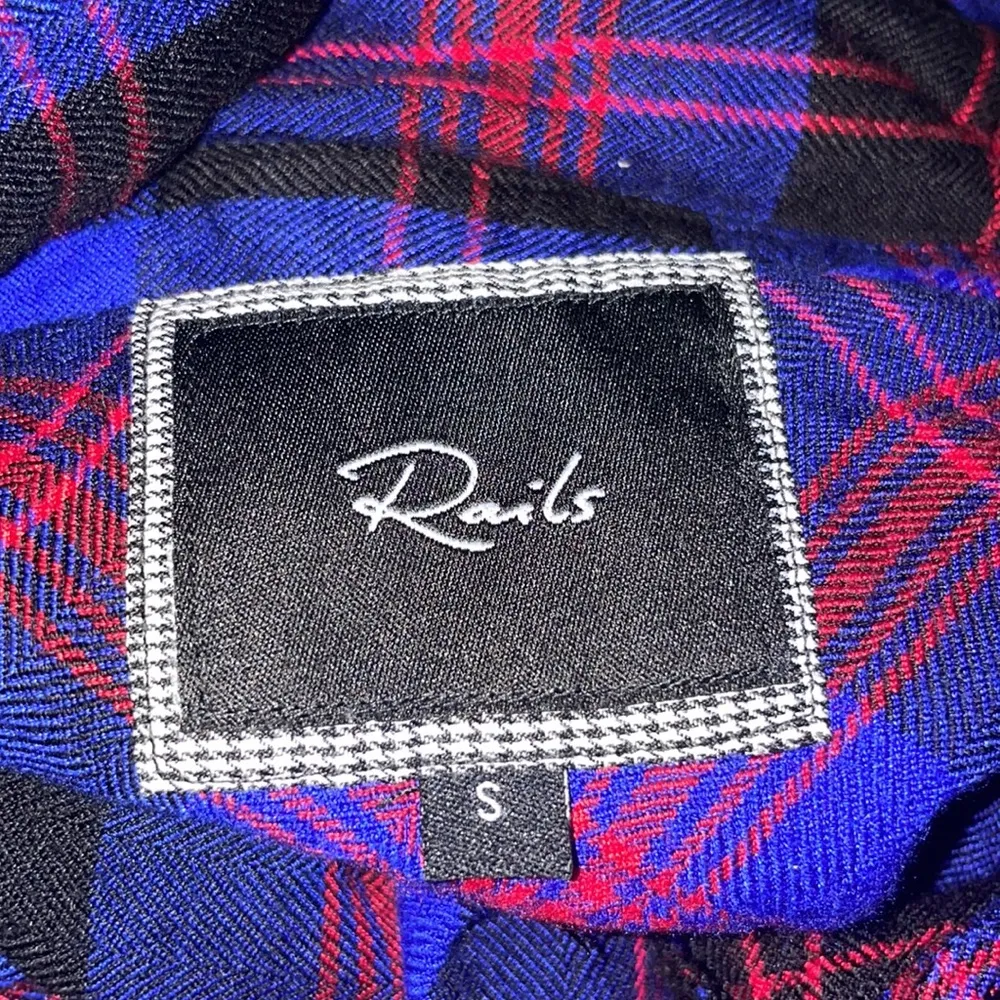 Rails Women's Hunter Long-Sleeve Button-Front Shirt in Indigo - Image 5