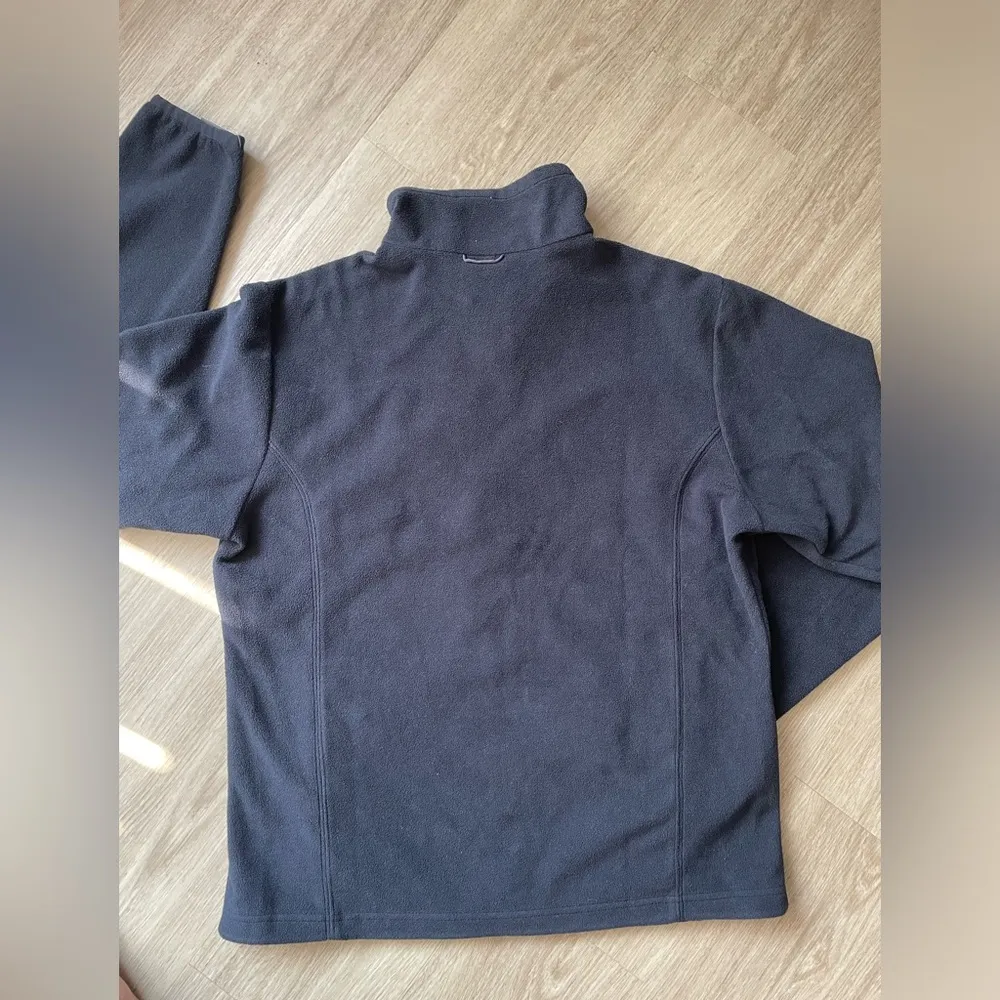 columbia women’s jacket Fleece Full Zip Intercharge Zipped Pocket Black Size M - Image 2