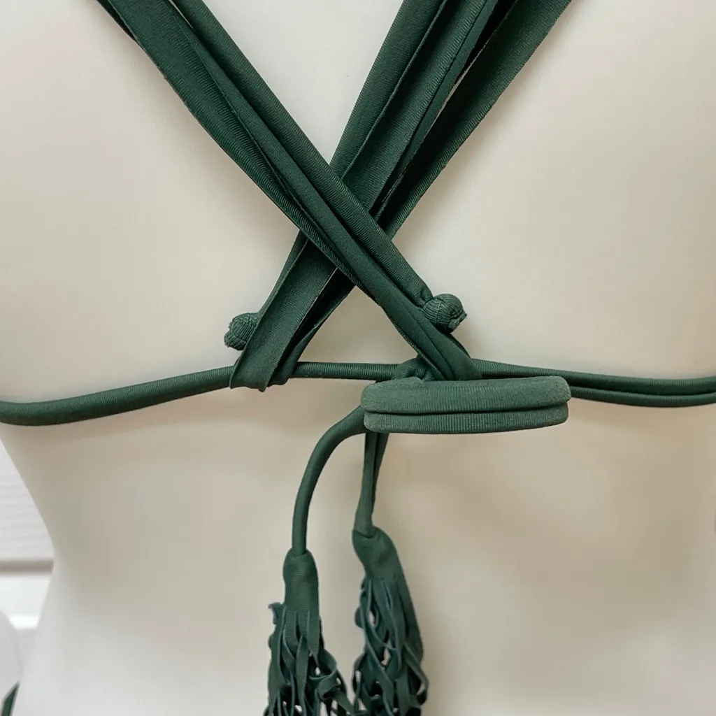 PQ‎ Olive Green Isla Tri Top Bikini - Image 5