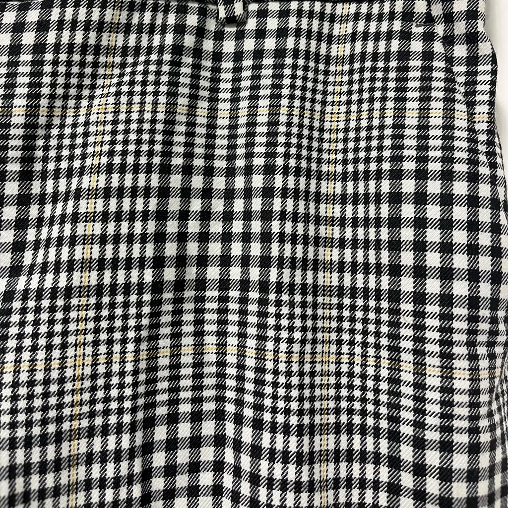 M.M. LaFleur Mejia Pant wool blend Plaid Sharkskin straight leg trouser pant 6 - Image 5