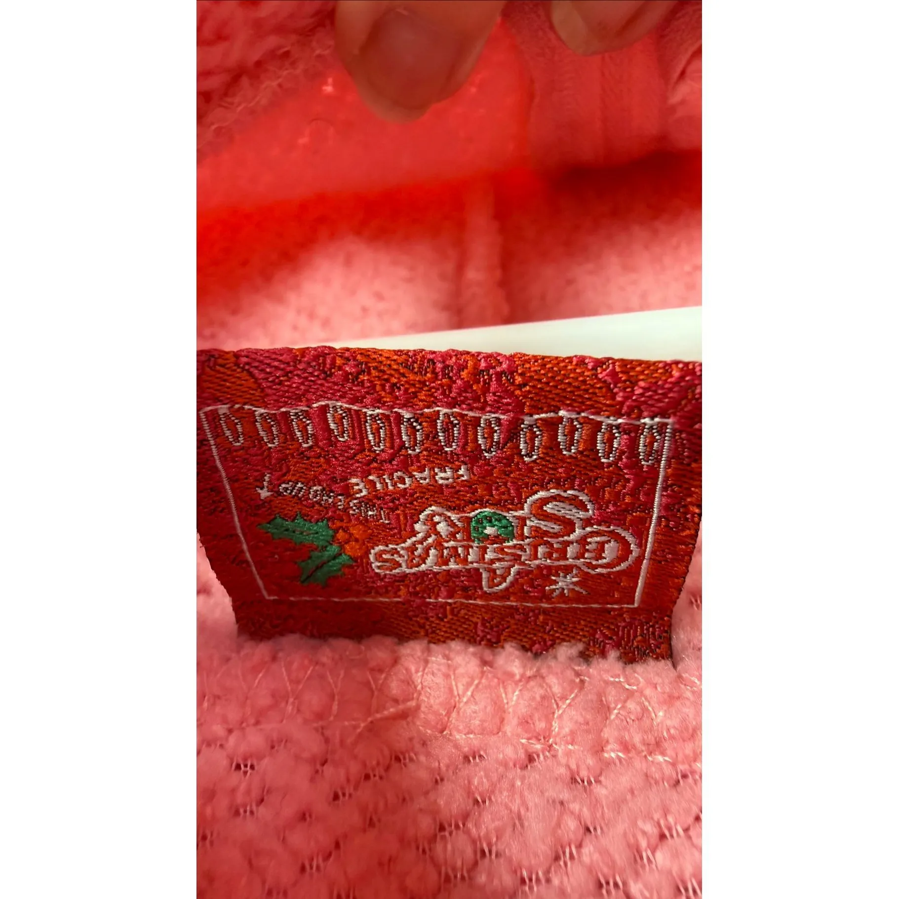 A Christmas story adult Ralphie bunny one piece pj size small Pink - Image 4