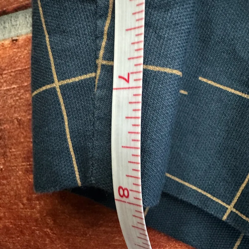 3.1 Phillip Lim Navy Window Pane Shorts Size 32 - Image 5