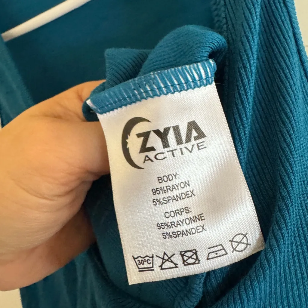 Zyia Active teal blue Daphne jumpsuit size xxl - Image 7
