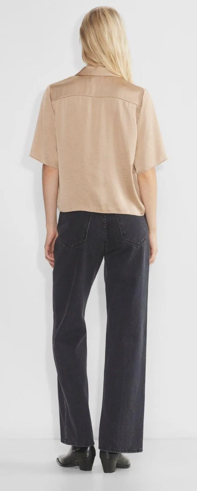 Wildfred Beso Satin Shirt - Image 5