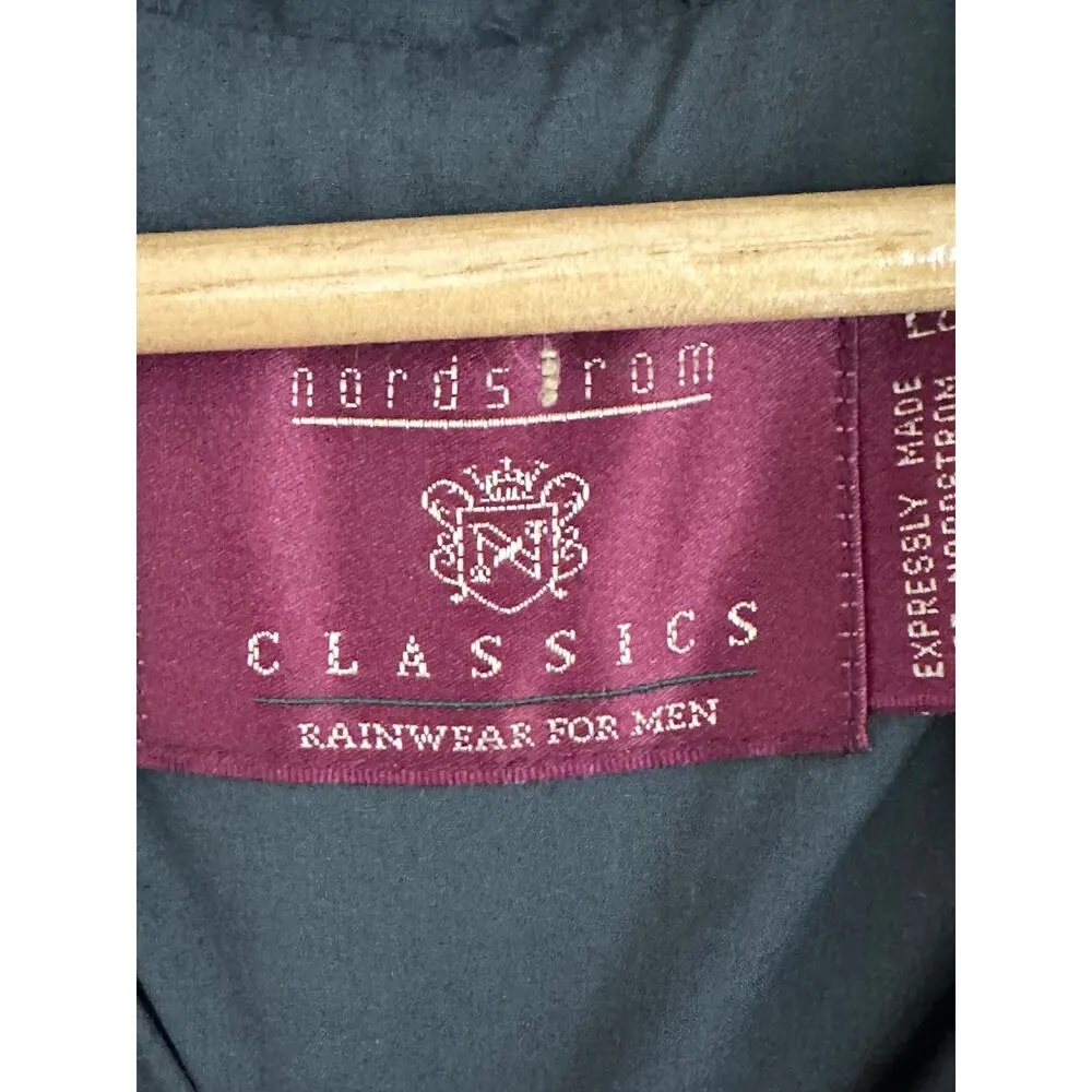 Vintage 80s Rain Trench coat Size Womens XL Mens L Gray Old Money Twee Classic - Image 3