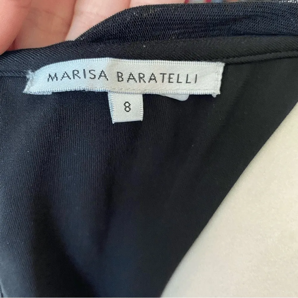 Vintage Marisa Baratelli Magenta and Black A - Image 5