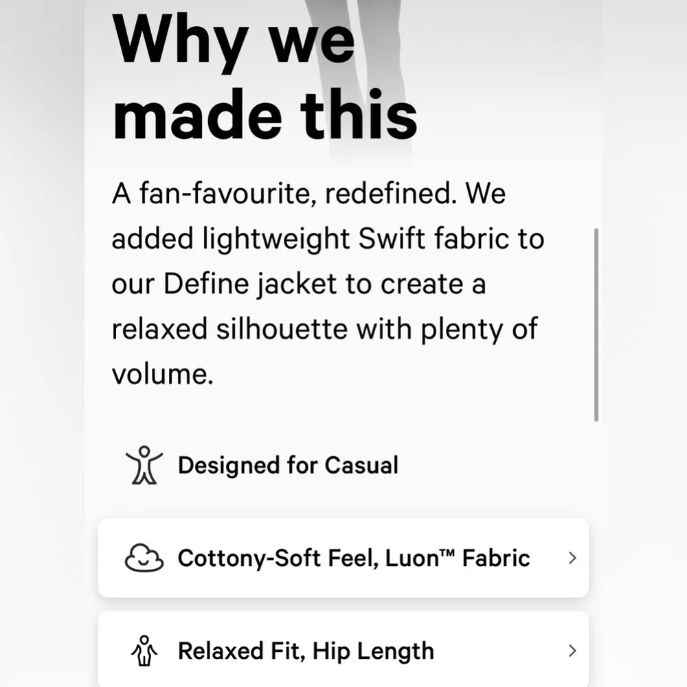 NWT Lululemon Define Relaxed Fit Jacket Luon in Black Size 10 Oversized - Image 6