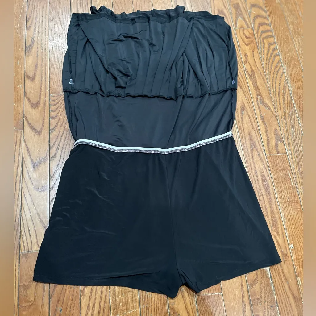 SWANK Elegant Black Pleated Mini Skirt Size undefined - Image 5