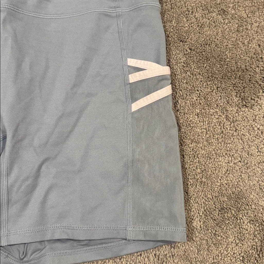 Fabletics Gray Motion365 Shorts SIZE L - Image 2