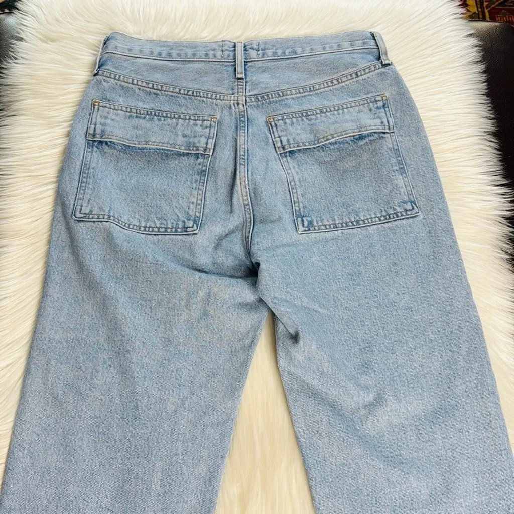 Agolde Light Blue Cooper Cargo Jeans - Image 9