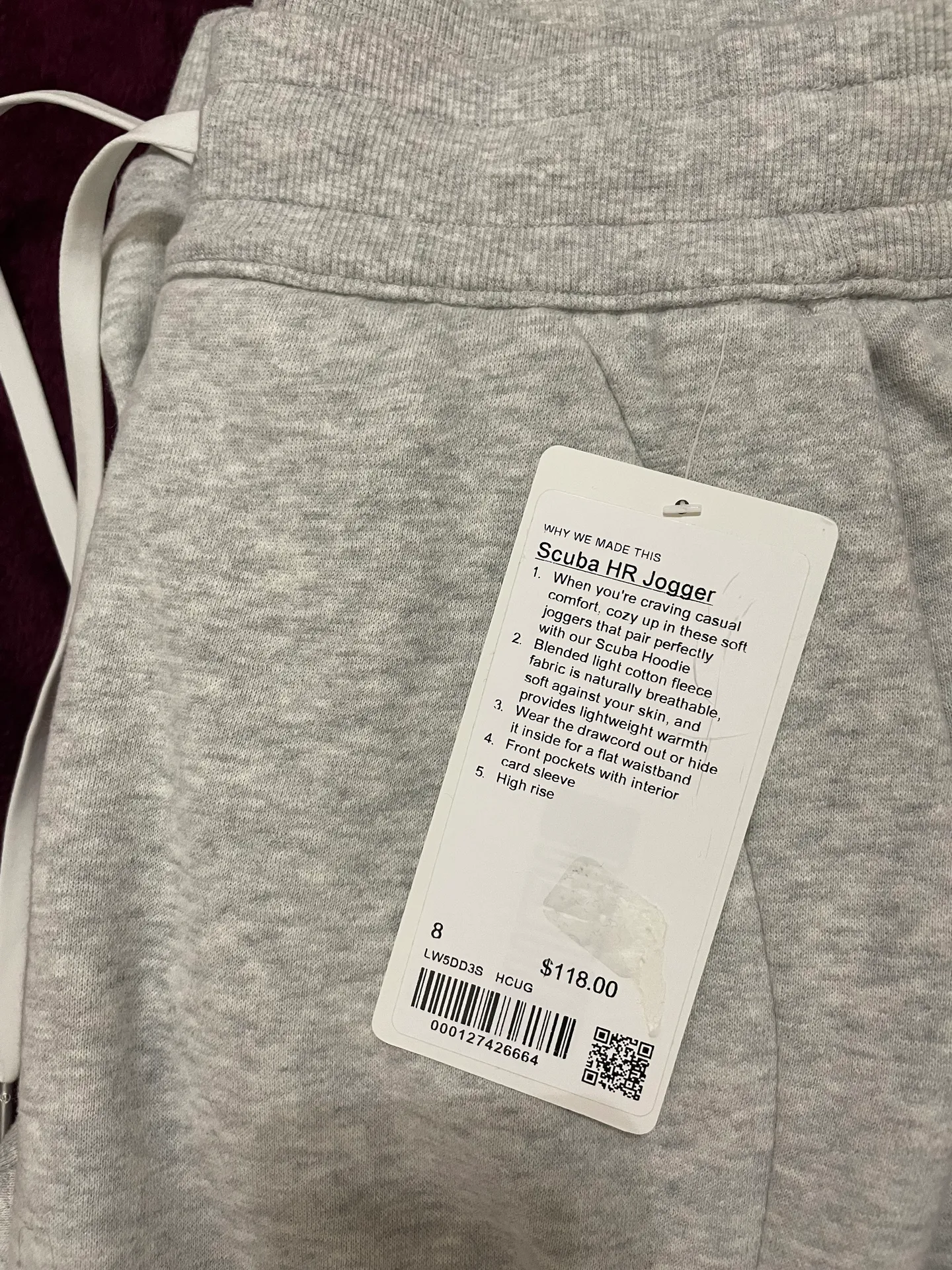 NWT  High-Rise Scuba Joggers - Image 8