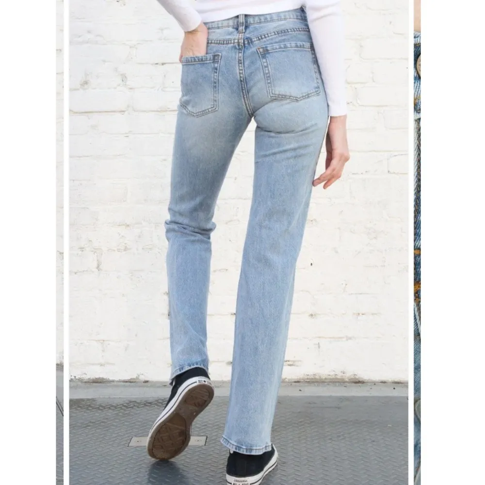 brandy melville sophie light wash jeans - Image 2