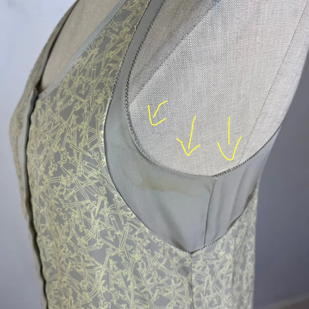 Rag and Bone  Patterned Grey Tank Top - Image 5