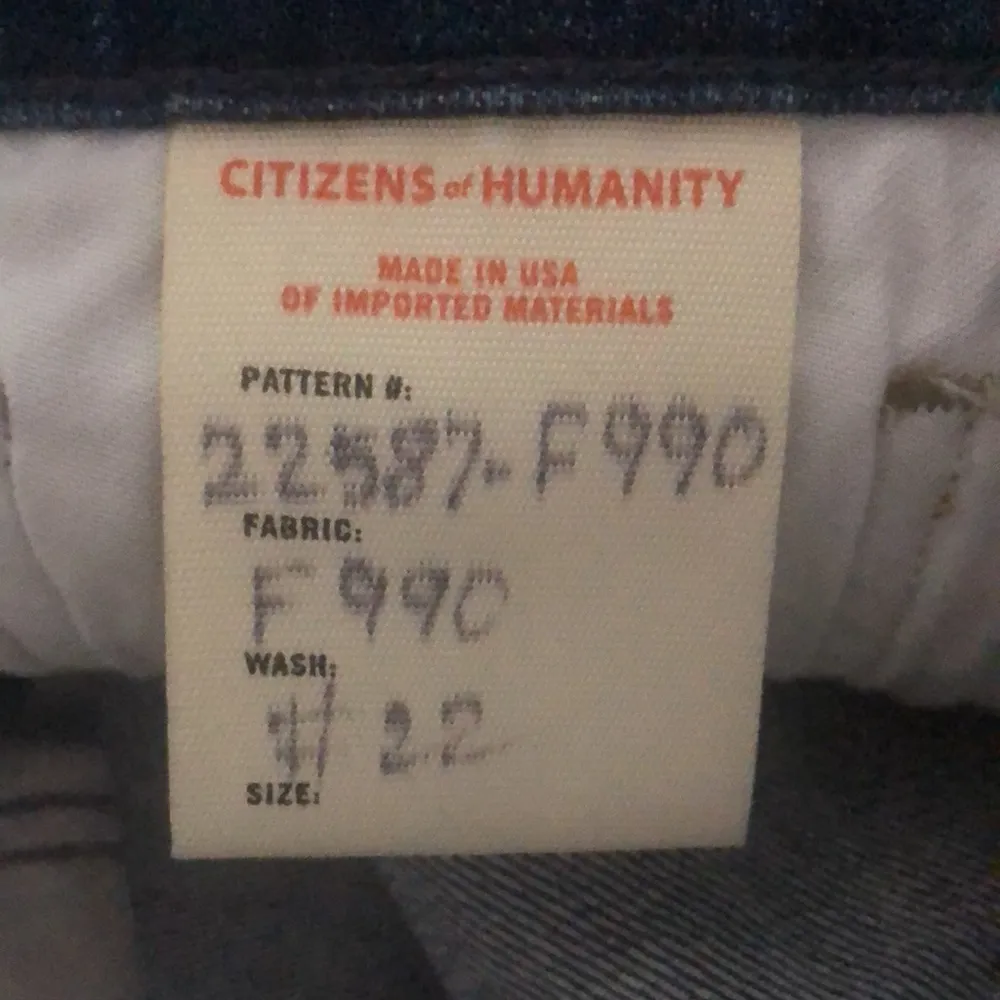 Citizens of Humanity Size 27 Straight Leg Denim Jeans - Image 12