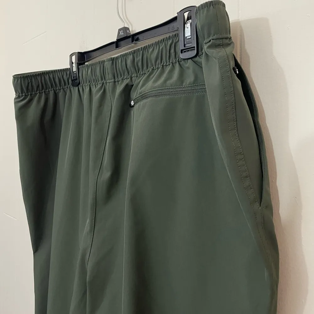 DSG Green Pull On Elastic Waist Stretch Lightweight Trek Pants ~ Size 2XL - Image 5