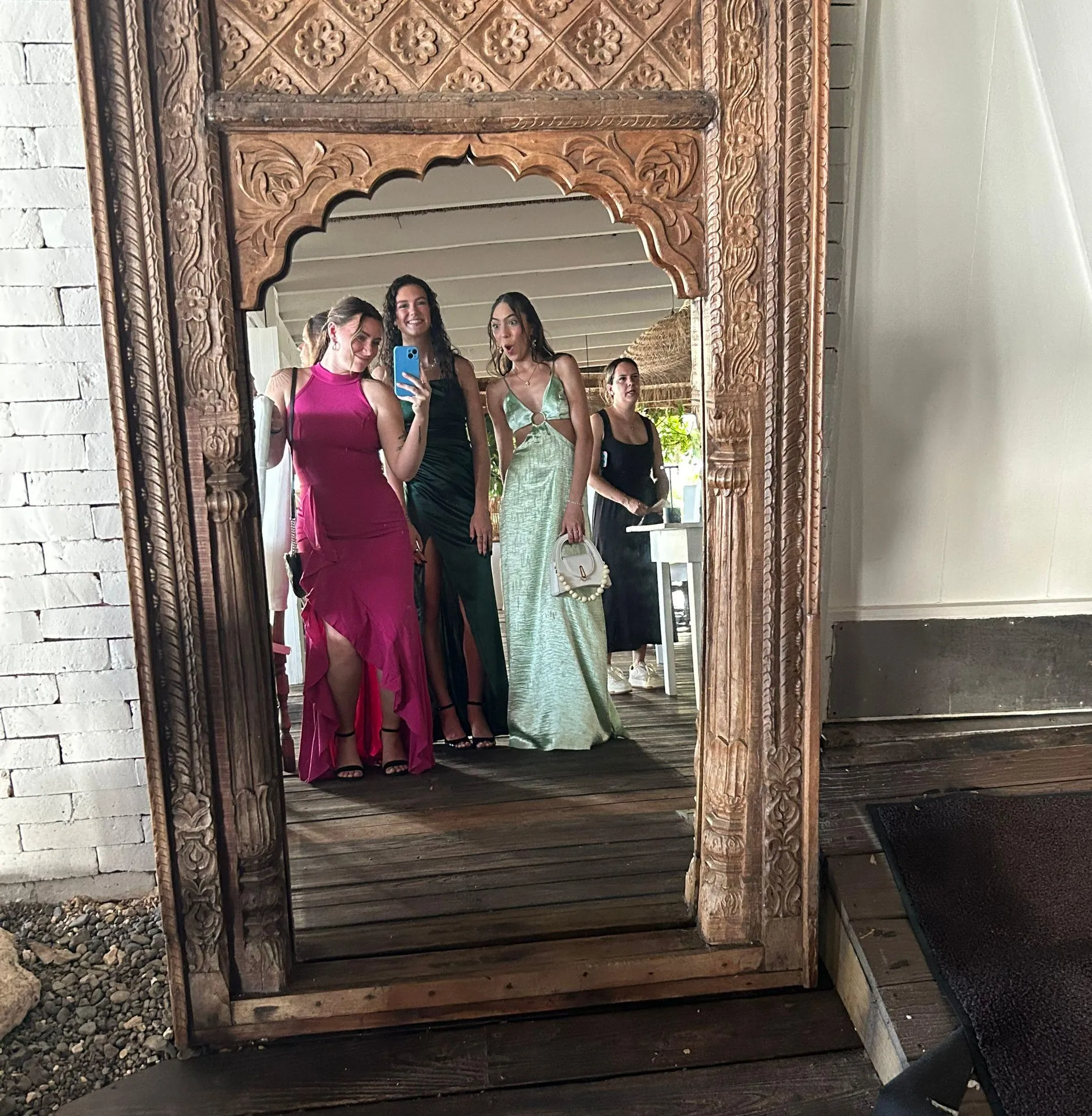 Fushia Midi/maxi Dress Pink - Image 2