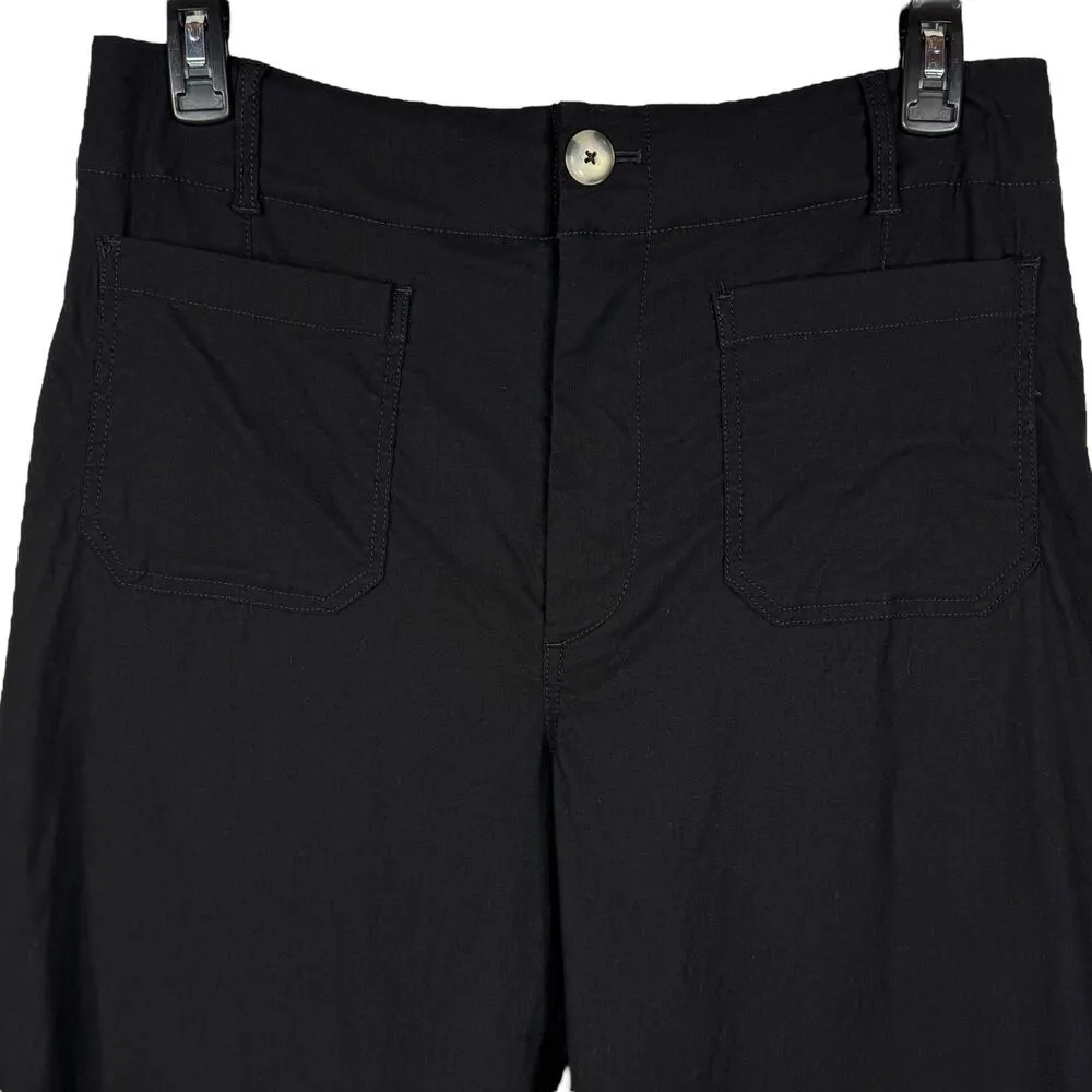 Maeve by Anthropologie SZ 32 The Colette Wide Leg Cropped Pants Stretch Zip-Fly - Image 2