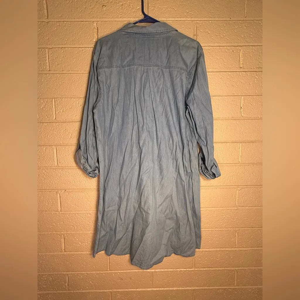 Style & Co. Blue Denim Shirt - Image 2