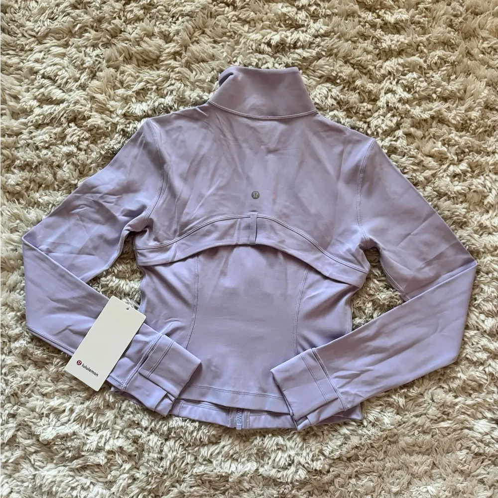 Lavender Frost Define Cropped Jacket Nulu - Image 6