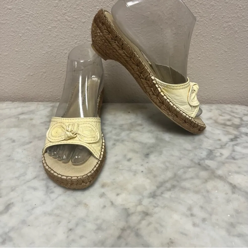 Eric Michael patent leather wedge slide - Image 5