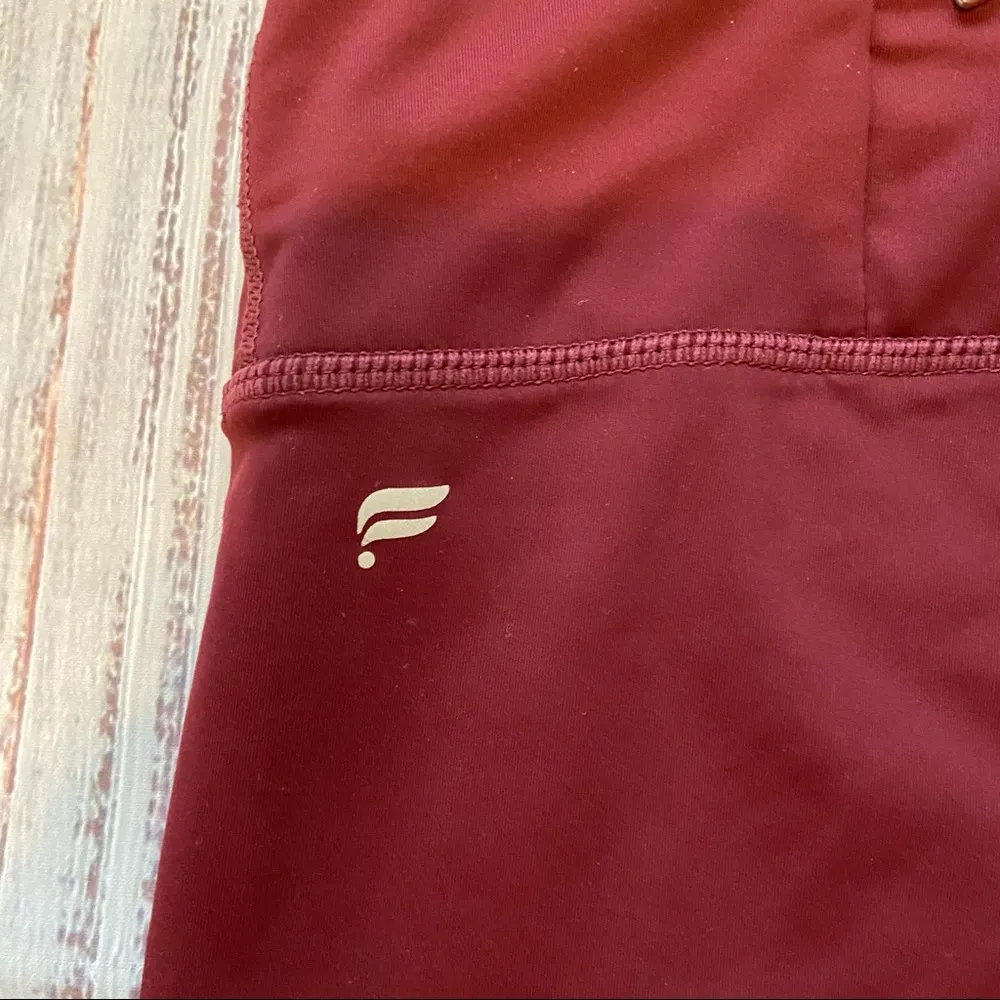 Fabletics Mid-Rise Reflective Powerlite 7/8 Leggings. Size Medium. EUC - Image 8