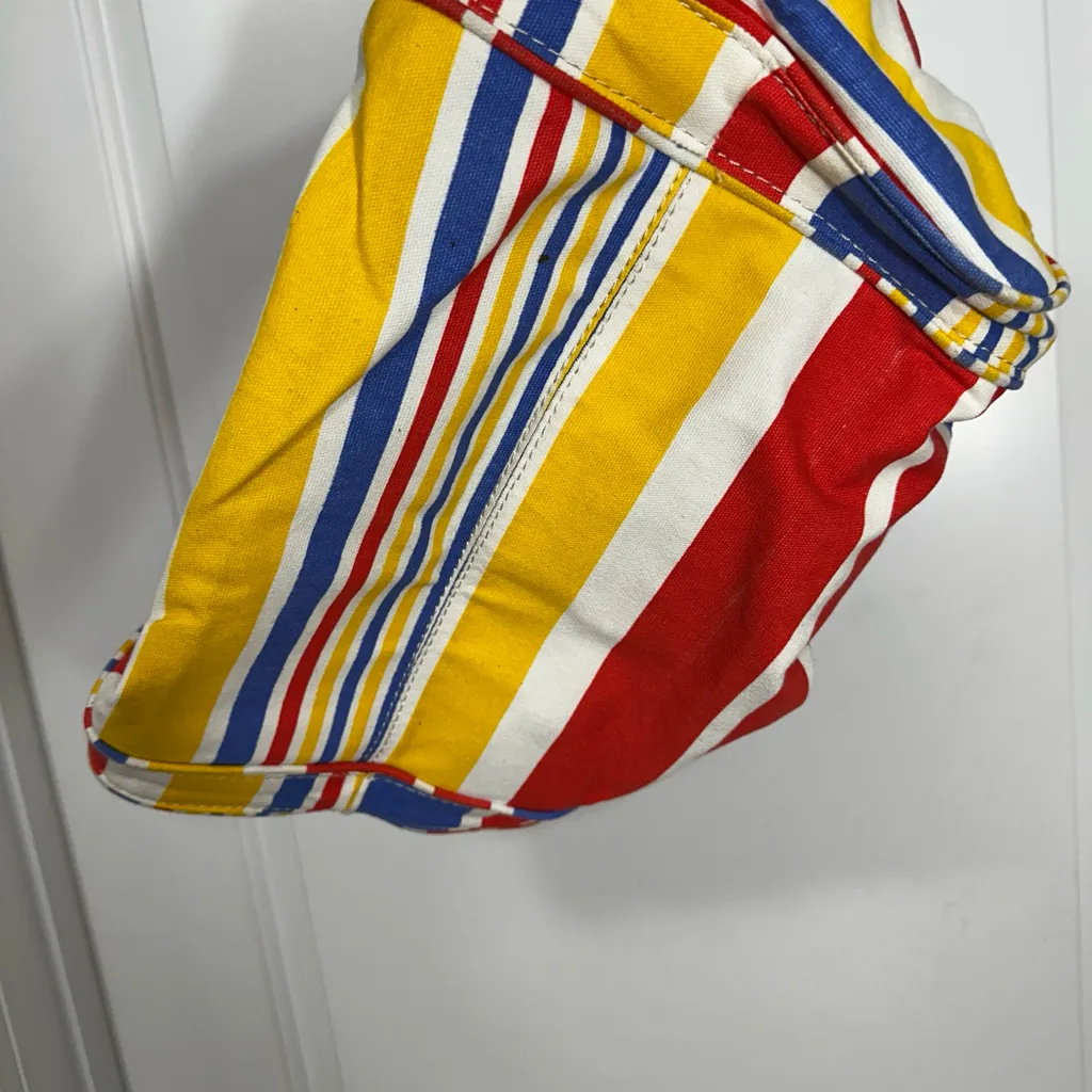 Merona Large Stripe Cotton Tote - Image 4