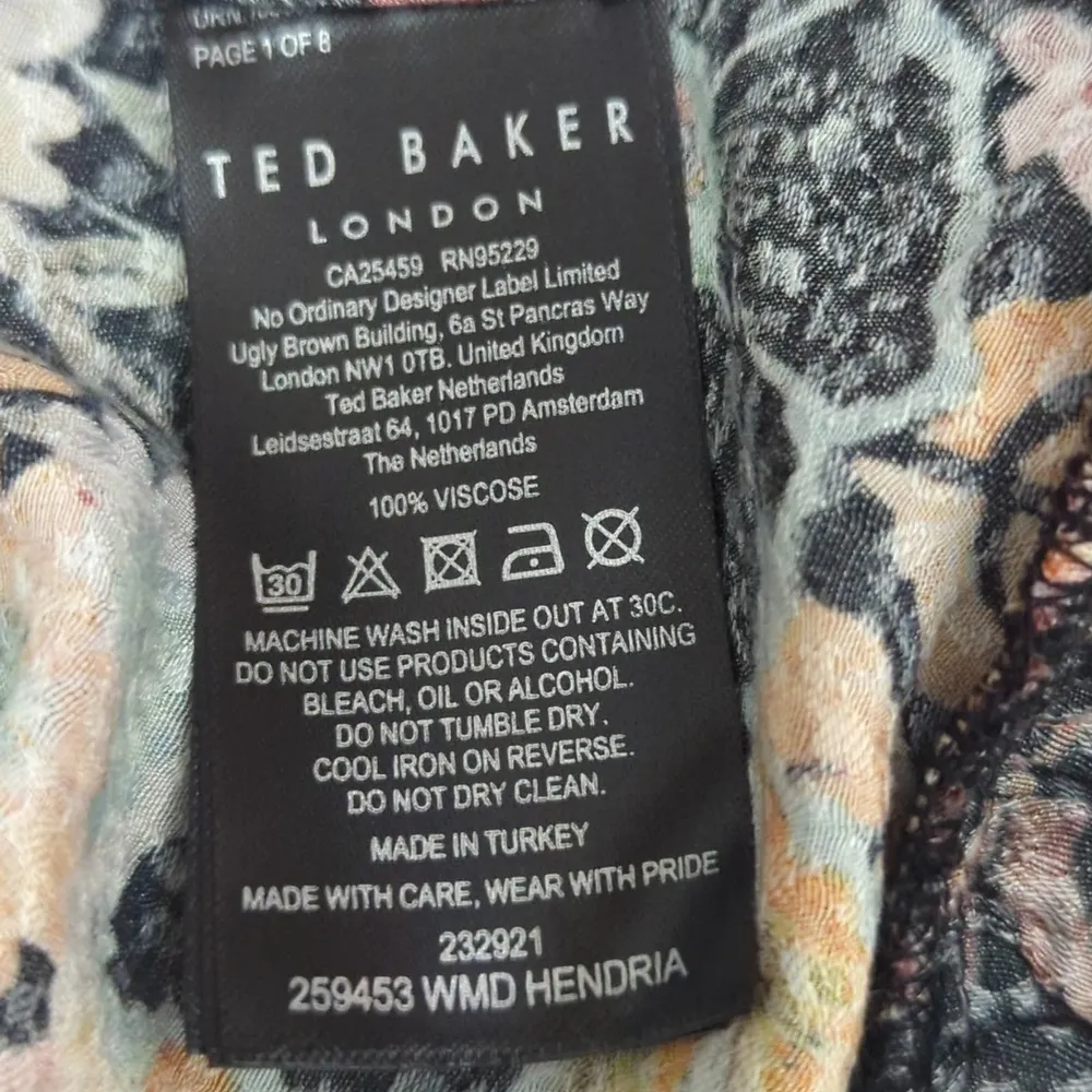 Ted Baker Hendria Ruffle-Trim Mini Dress‎ - Image 9