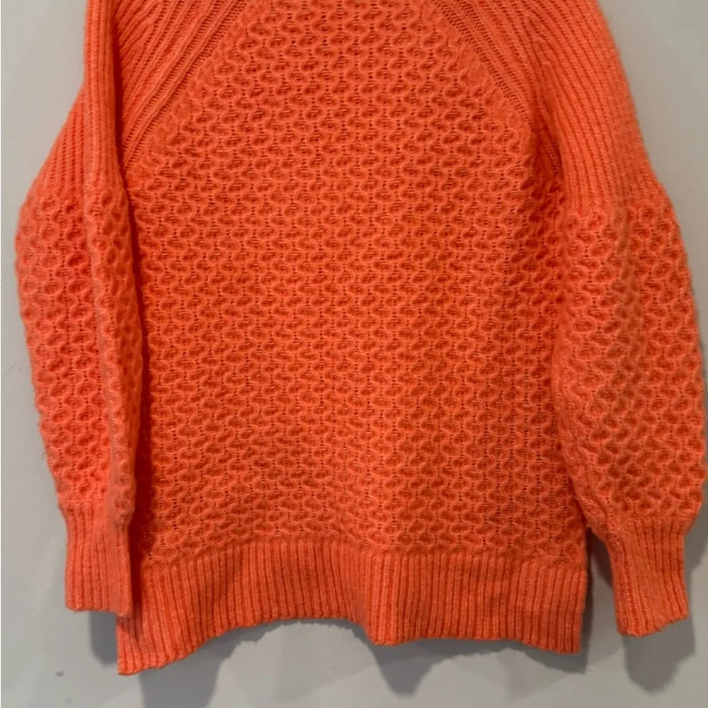 Anthropologie Bia Coral Mock Neck Tunic Sweater Size Small 1719 - Image 7