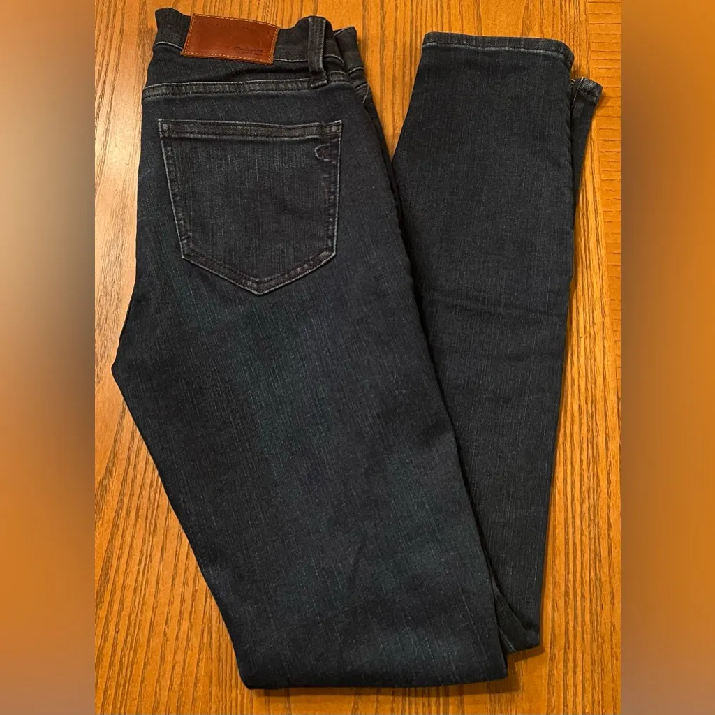 Madewell Skinny Skinny‎ On-Trend Zipper Hem Edgewater Wash Ankle Jeans Size 24 - Image 13