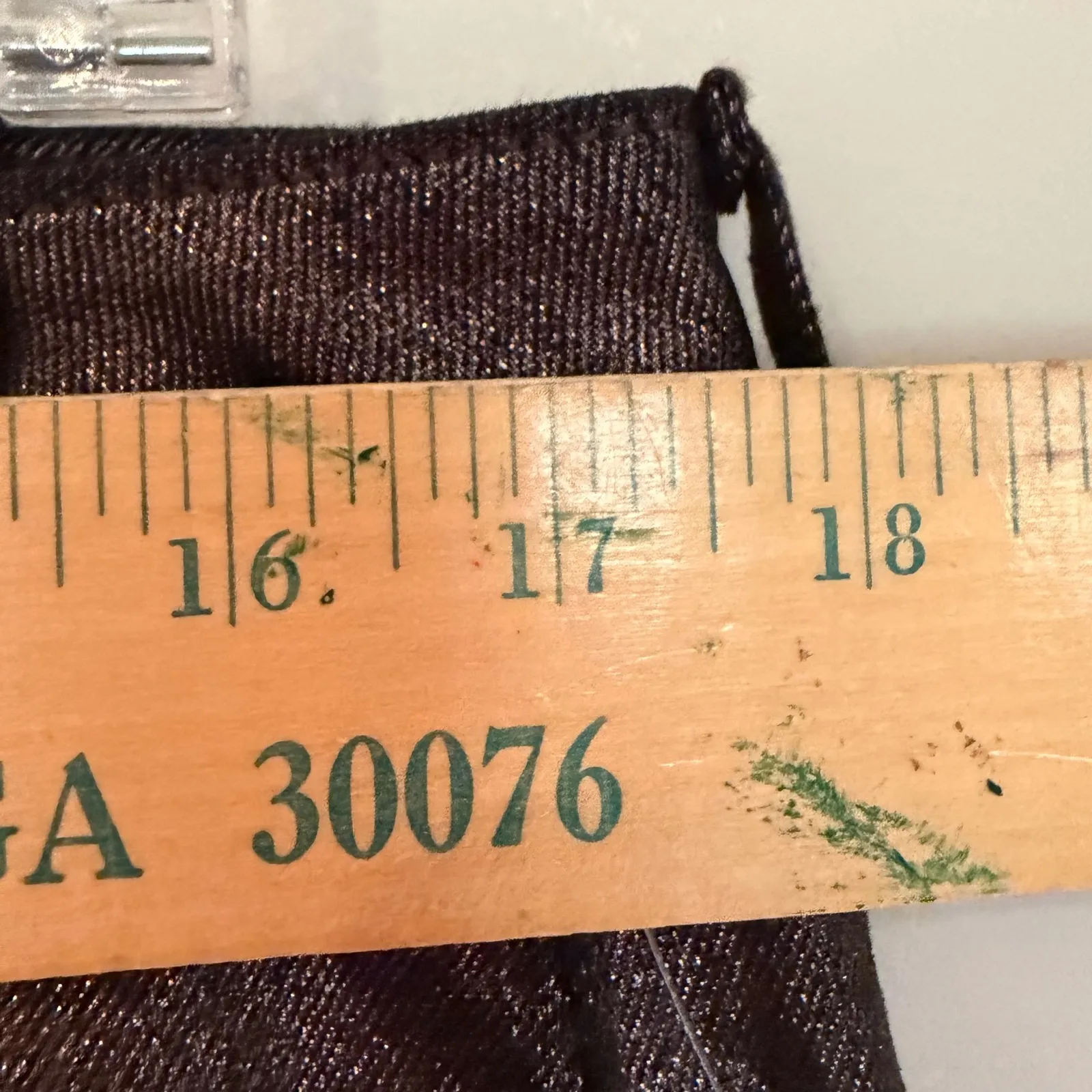 Old Navy High Rise OG Loose Metallic Jeans Women's 14 Bronze Holiday Glam Party - Image 12