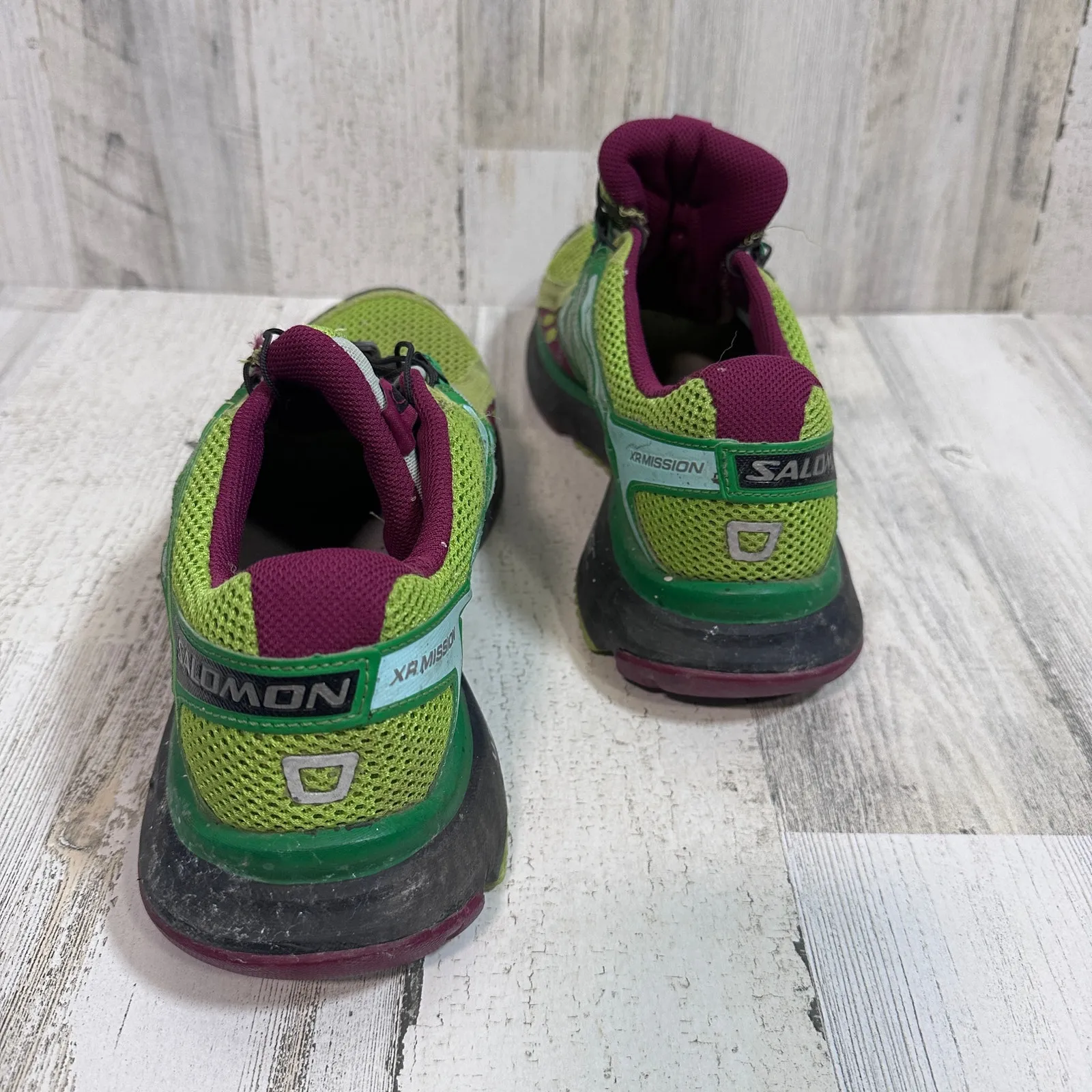 Salomon XR Mission 1 Trail Shoes Sz 9 MSRP $120 Door to Trail Quicklace - Image 5