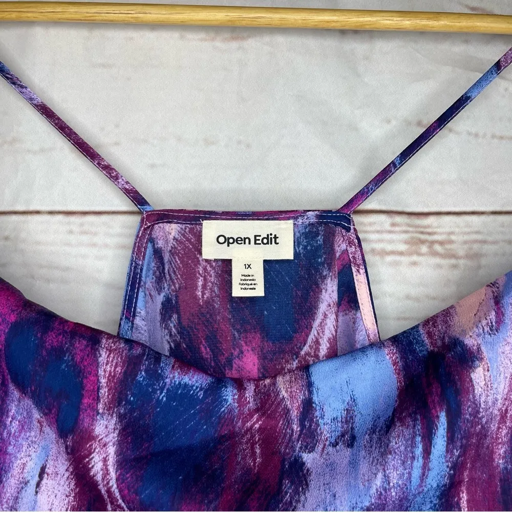 NWT Open Edit • Tank Top • Multicolor • 1X - Image 5