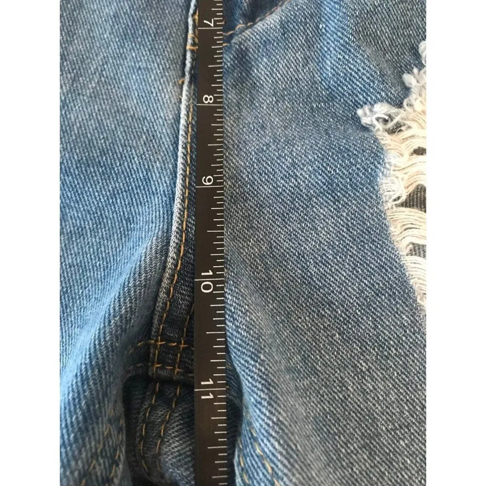 Nasty Gal  ladies distressed denim jeans size 4 - Image 6