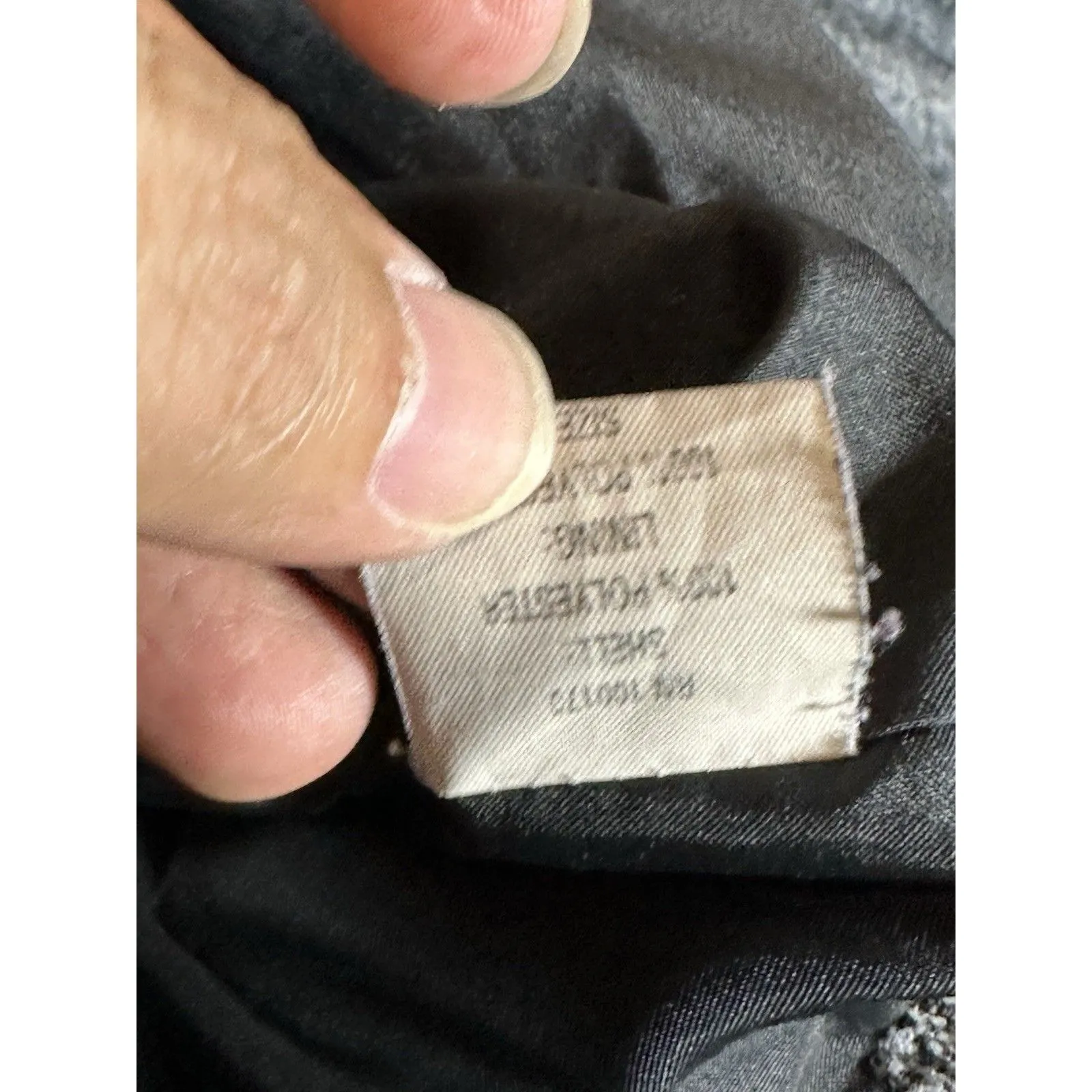 Dressbarn Gray Blazer Jacket Button Down Mock Neck Size XL - Image 8