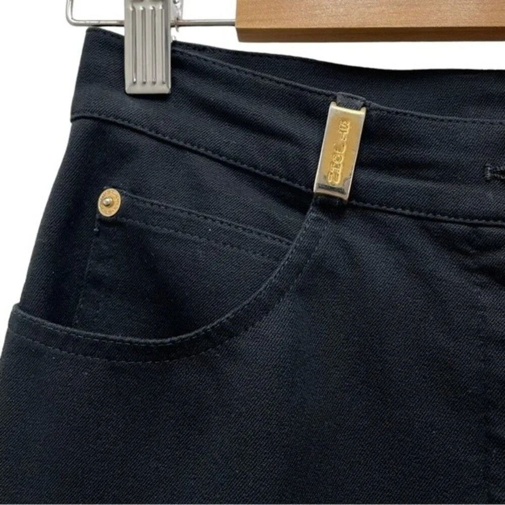 Vintage St. John Sport Pants Black Straight Leg Stretch Trouser Women’s Size 8 - Image 8