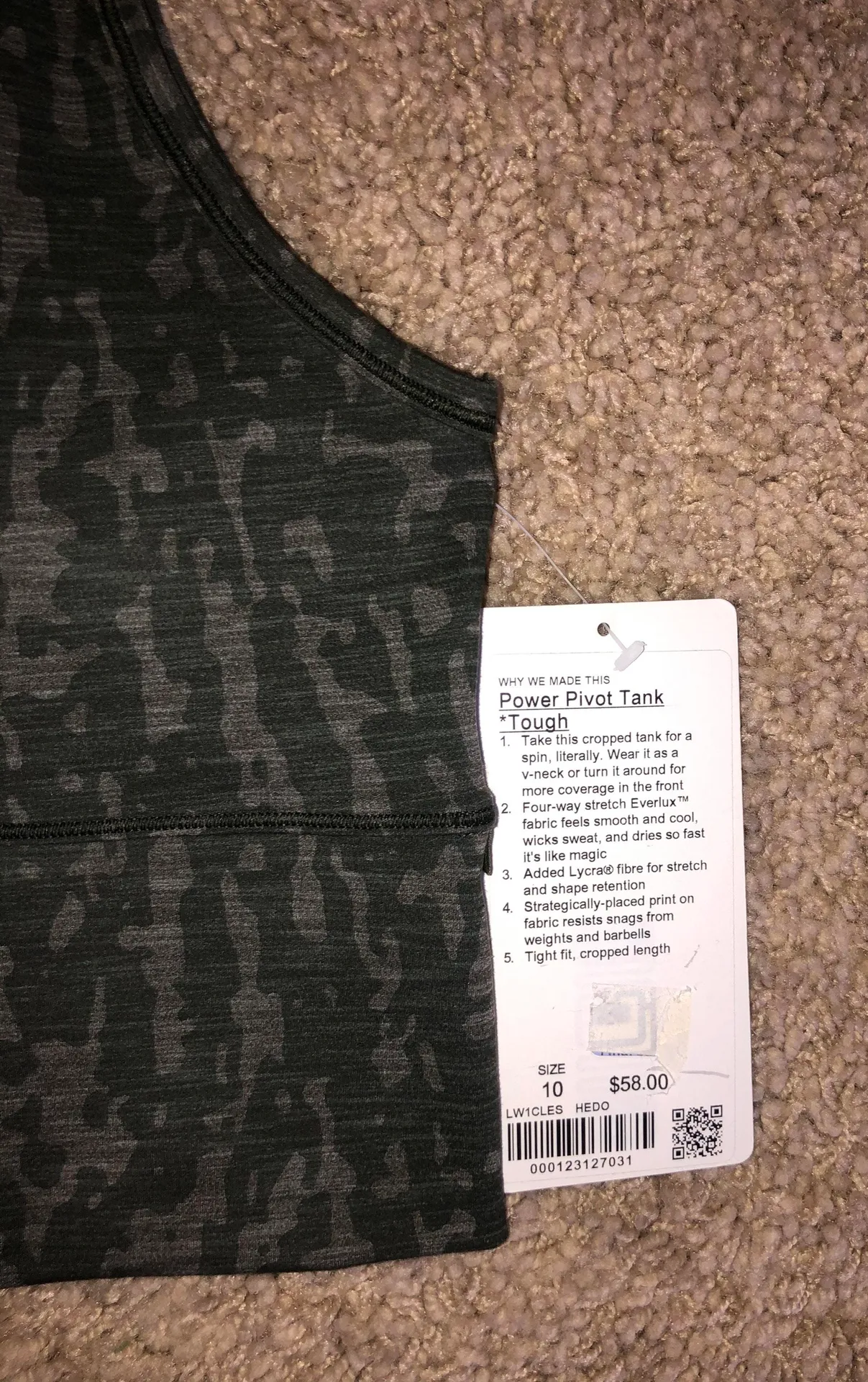 Lululemon power pivot tank - Image 3