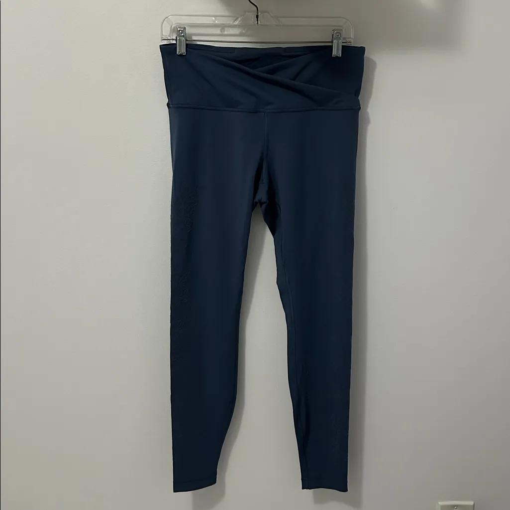 Lululemon Always on High Rise Tight Flocked Everlux Code Blue - Image 4