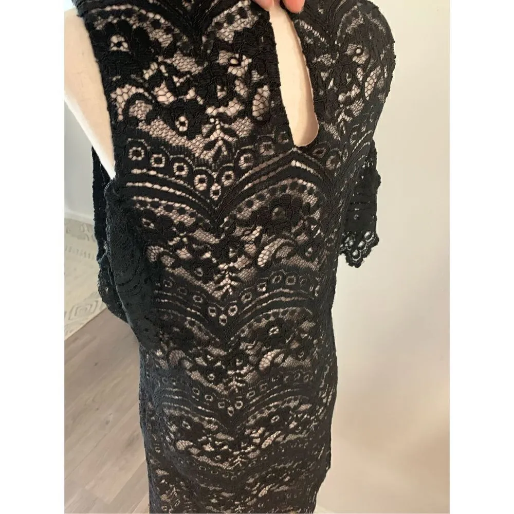 Francesca size medium dress lease black Black - Image 2
