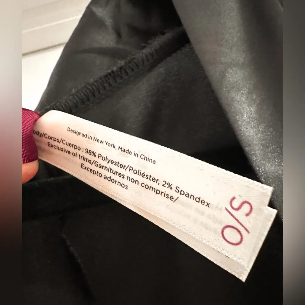 Adore Me Roxey Satin Kimono Robe Black One Size - Image 10