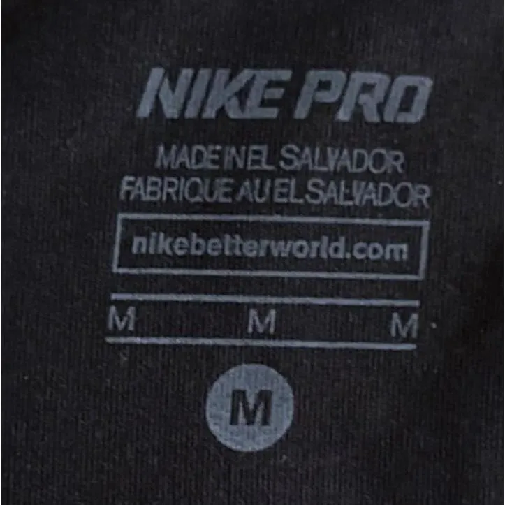 Nike Pro Tank Top Womens Black Racer Back Dri-Fit Athletic Size M - Image 5