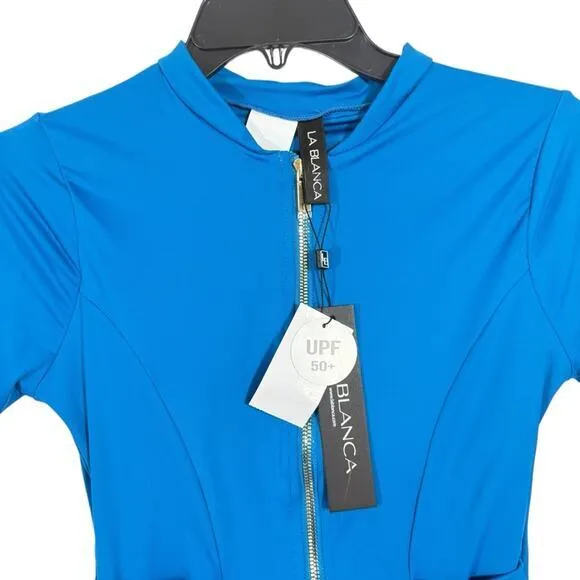 La Blanca NWT‎ Island Goddess Paddlesuit One Piece swimsuit XS - Image 3