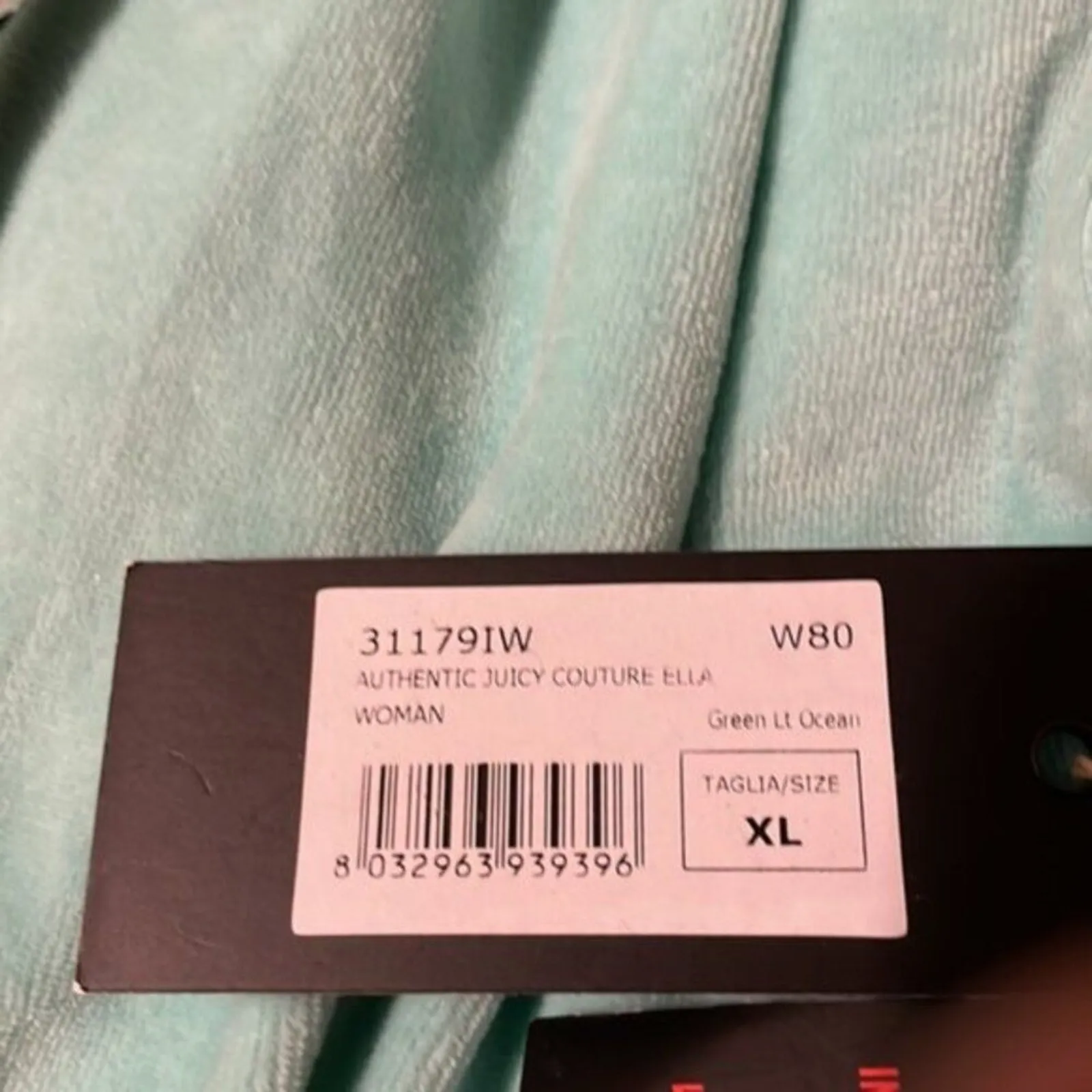 Kappa x Juicy Couture Logo Panelled Track Pants mint green XL - Image 3