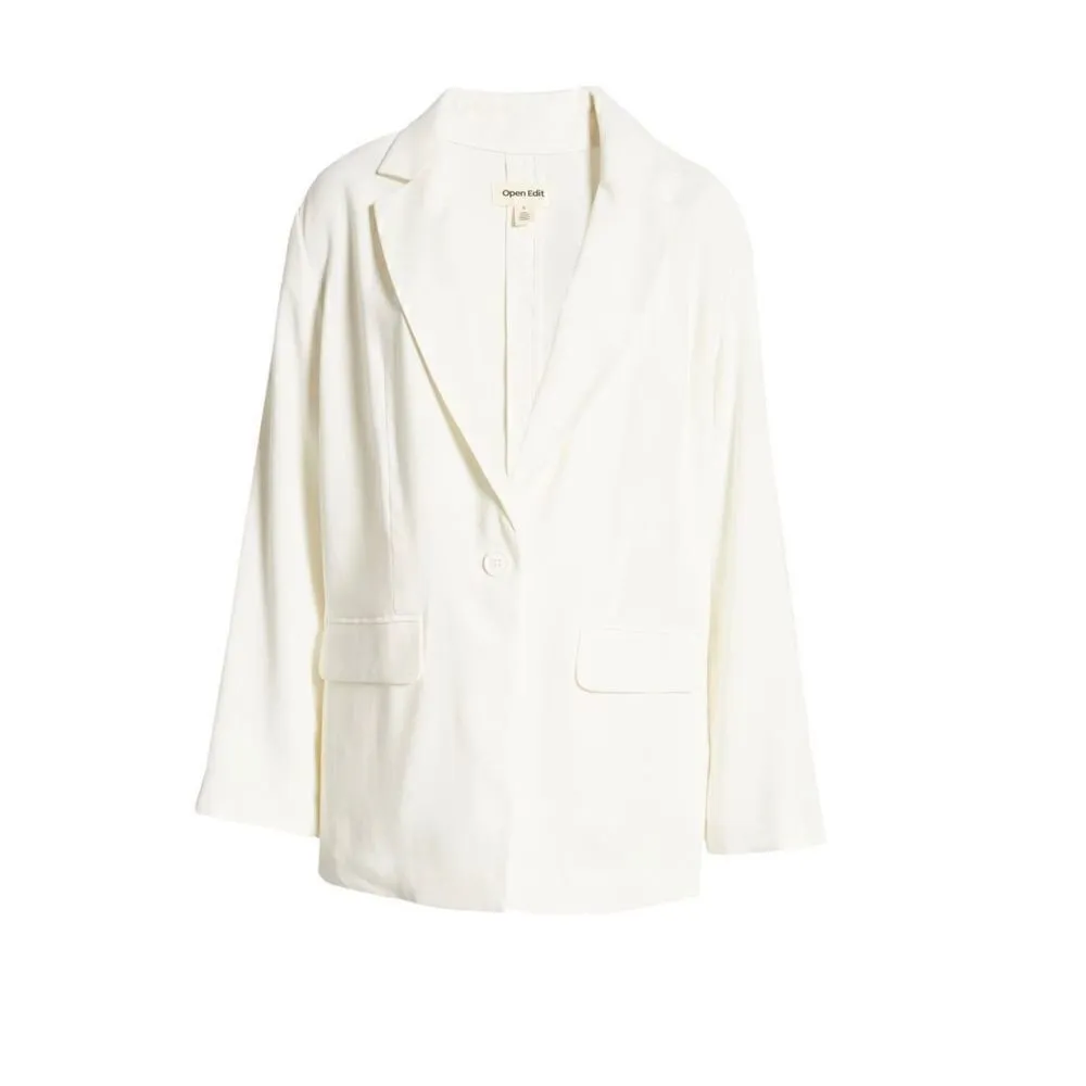 Open Edit Unstructured Blazer Size XS - Image 3