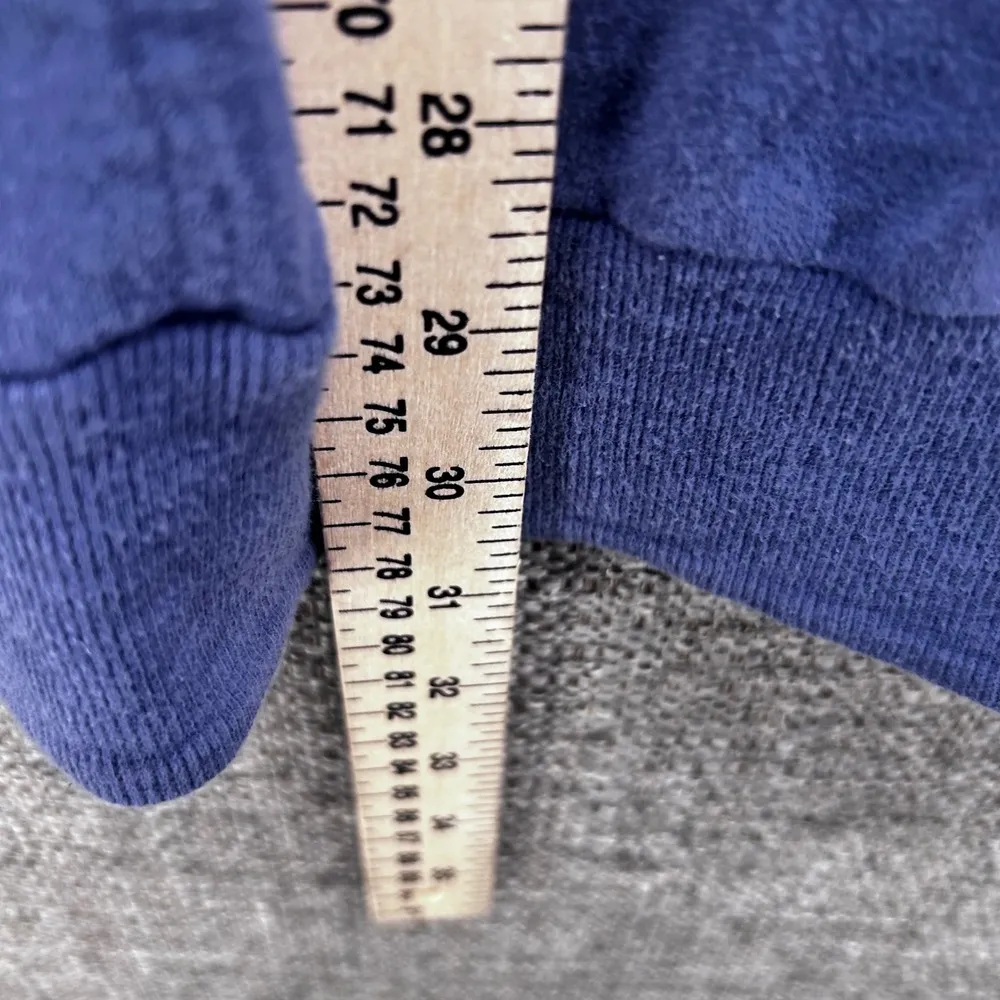 J Jill‎ Womens Sweatshirt Size XL Basic Casual Simple Essential Stretch Comfy Blue - Image 10