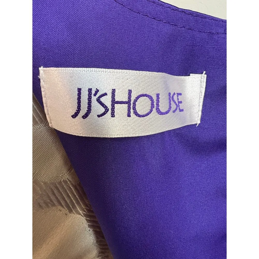 JJ’s House NWT Mother of the Bride Elegant Purple Dress Size 4 - Image 8