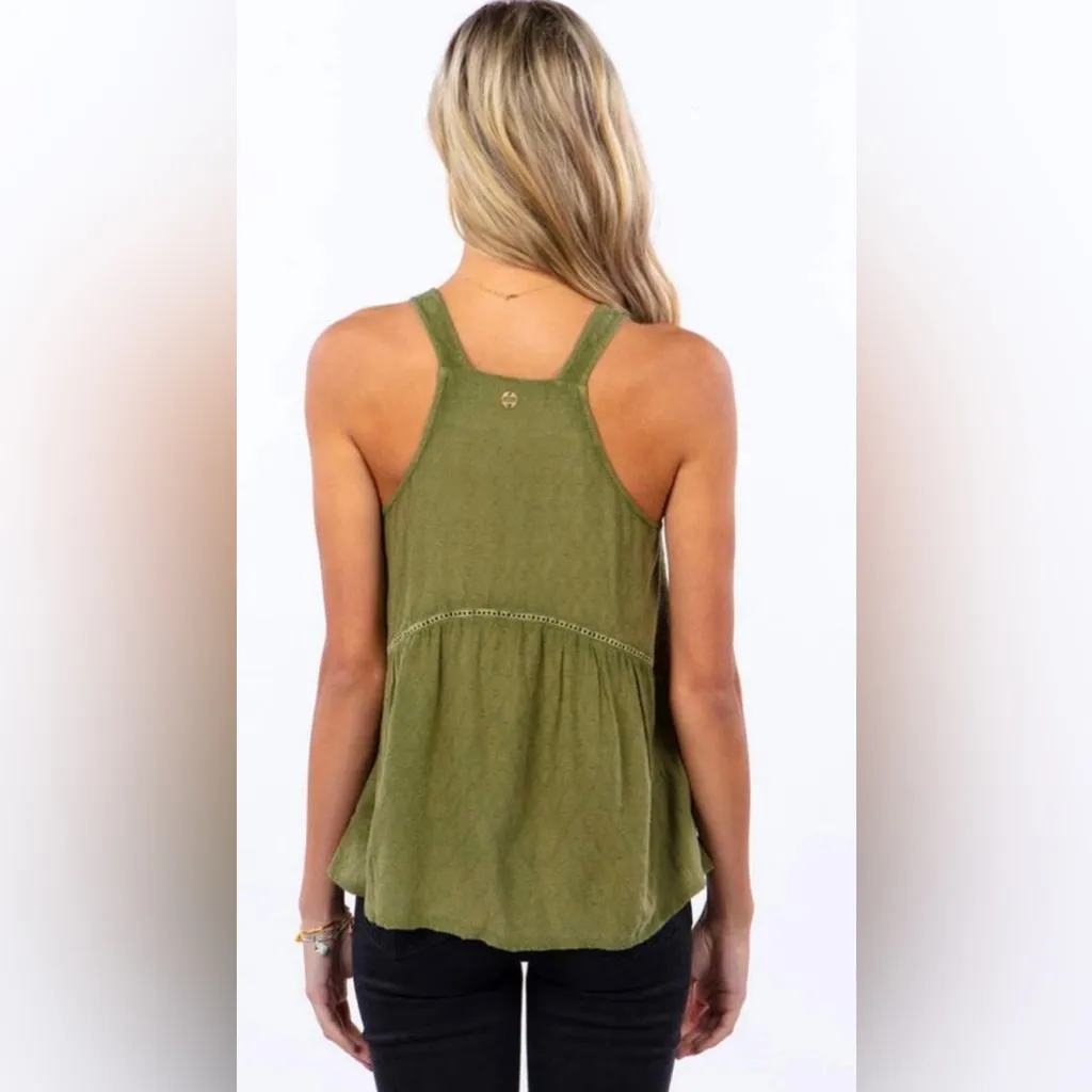 NWOT Rip Curl Tropicana Eyelet Lace Tank Top - Image 2
