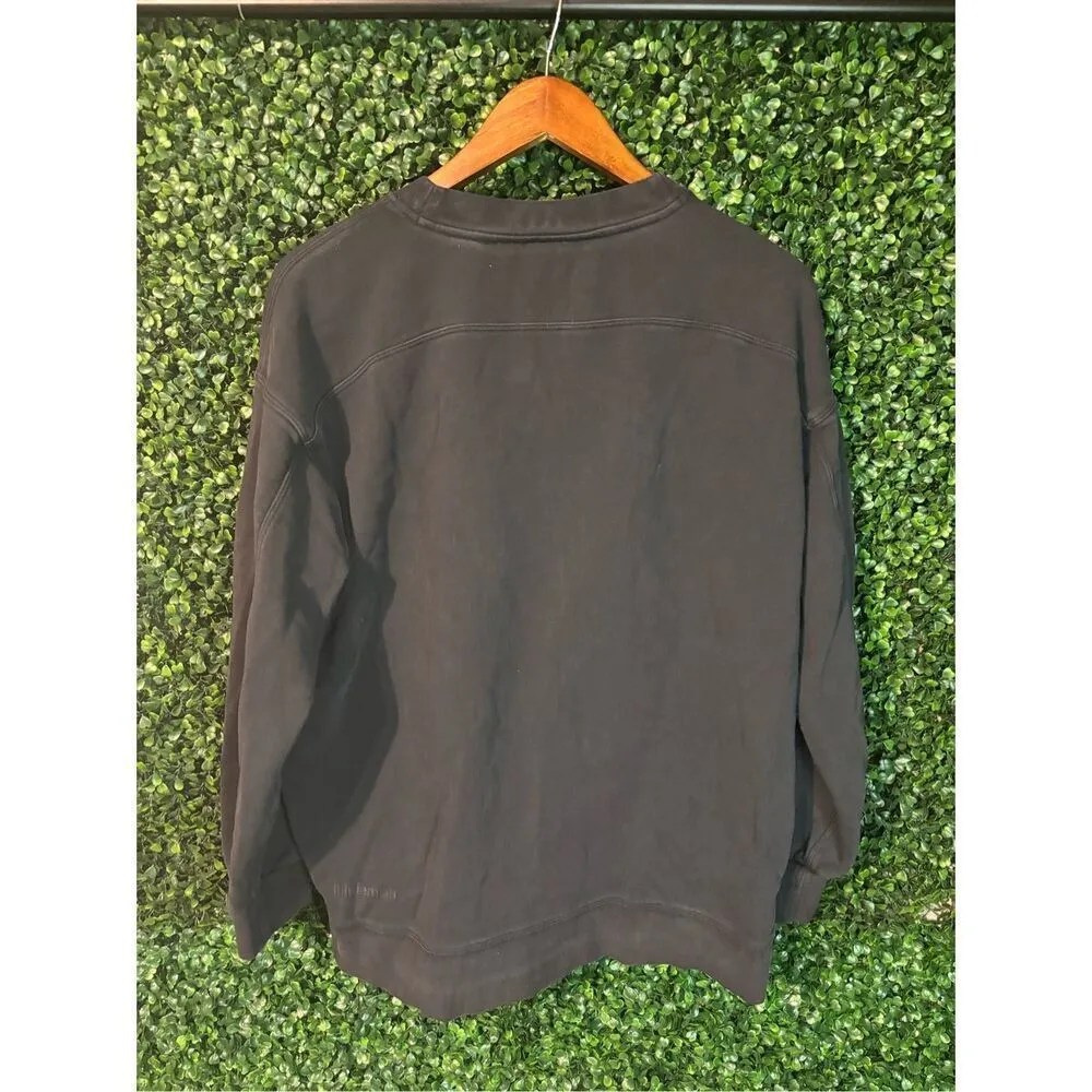 Lululemon Sweatshirt Womens Black Pullover Perfectly Oversized Pride Graphic Lar - Image 3