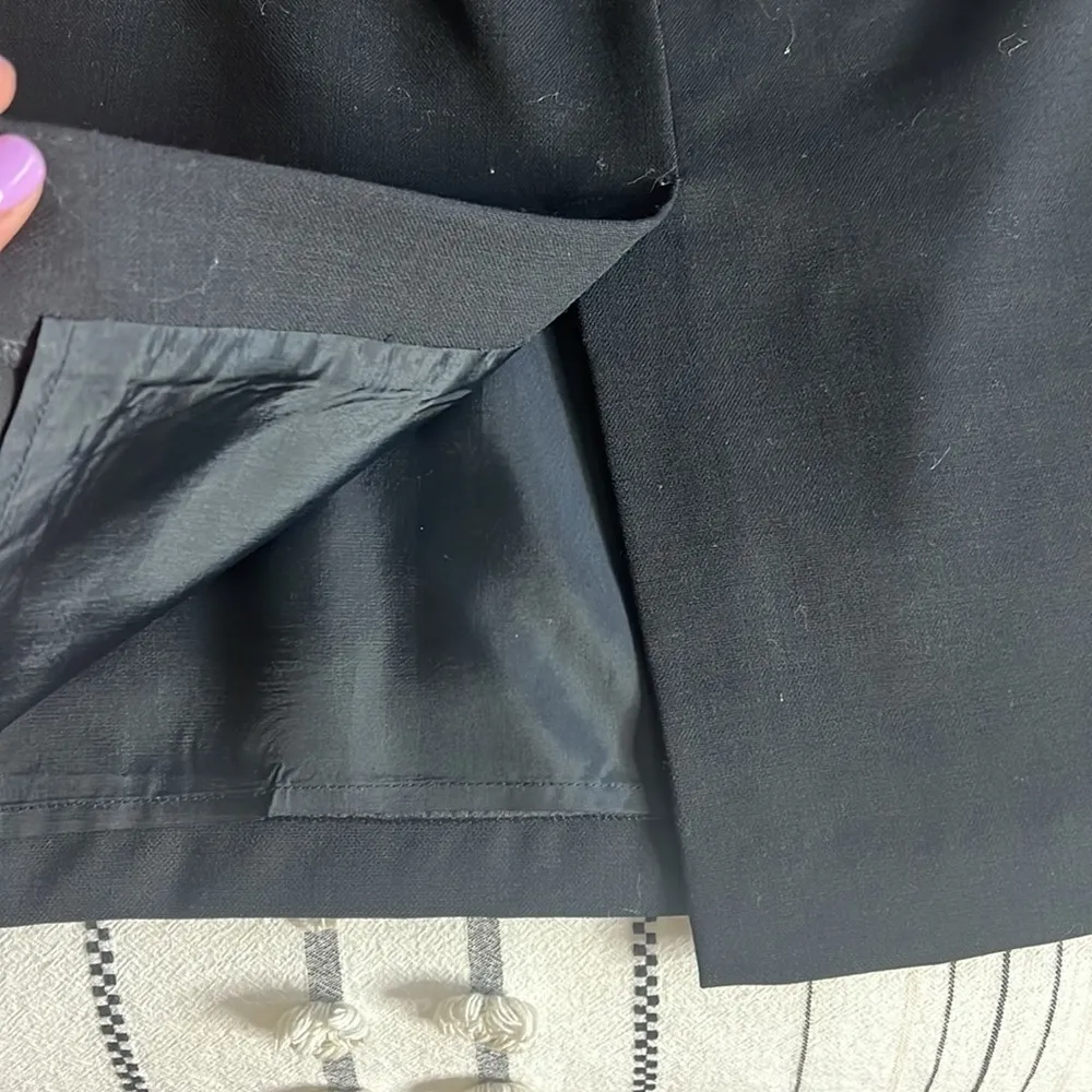 Ann taylor loft • wool rose embroidered pencil skirt vintage - Image 4